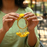 Traditional Pooja Wrist Ornament Haldi Kada Bracelet (1 Pc)